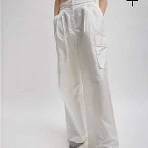 Tibi // Crispy Nylon Pleated Cargo Pants